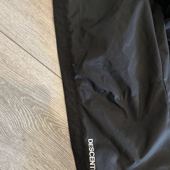 Descente Snow Pants Mens 36 Black Full Side Zip Ski Snowboard Outdoor Winter - Picture 12 of 13